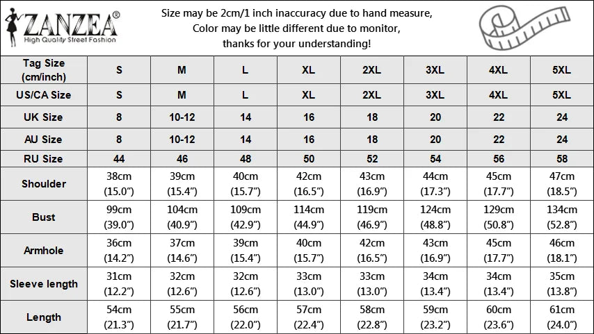 ZANZEA Women's Denim Blouse — Lapel Neck Short Sleeve Ruffled Holiday Shirt